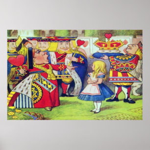VINTAGE POSTERS - ALICE IN WONDERLAND - GIFTS