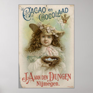 VINTAGE POSTERS - CHOCOLATE COMPANY ADVERTISEMENT