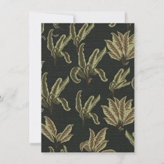 Vintage Potted Plants Invitation