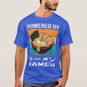 Vintage Powered By Ramen - Ramen Noodle Soup  T-Shirt
