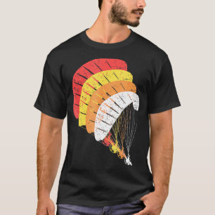 Vintage Powered Paragliding Paramotor Gift Paragl T-Shirt