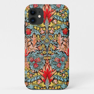 Vintage Pre Raphaelite William Morris Snakeshead iPhone 11 Case