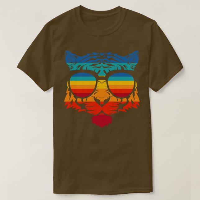 Vintage Predator Cat T-Shirt (Design Front)