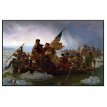 Vintage President George Washington the Crossing S Photo Sculpture Decoration<br><div class="desc">During the American Revolution history, Patriot General George Washington crosses the Delaware River with 5, 400 troops, hoping to surprise a Hessian force celebrating Christmas at their winter quarters in Trenton, New Jersey. The unconventional attack came after several months of substantial defeats for Washington's army that had resulted in the...</div>