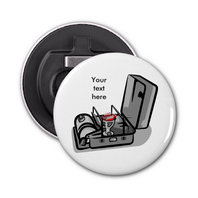 Vintage Pressure Camp Stove Bottle Opener (Front)