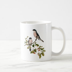Vintage Pretty Birds on a Branch Coffee Mug