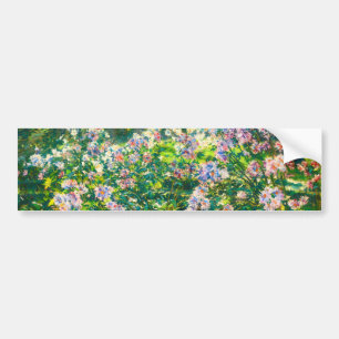 Vintage pretty flowers Windflowers illustration Bumper Sticker
