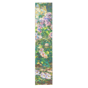 Vintage pretty flowers Windflowers illustration Short Table Runner