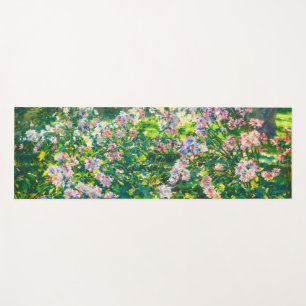 Vintage pretty flowers Windflowers illustration Yoga Mat