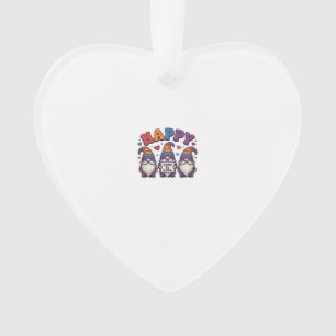 Vintage Pride Month Gnome Rainbow Shirt Design_1 Ornament