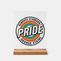 Vintage Pride Protest Rainbow Badge Vector Design_