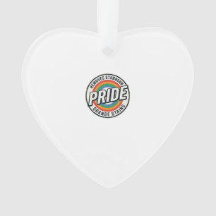 Vintage Pride Protest Rainbow Badge Vector Design_ Ornament