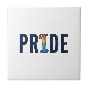 Vintage Pride Rainbow Lettering T-Shirt Design_1 Tile