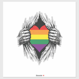Vintage Pride Torn Shirt Vector Design_1