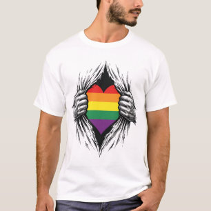 Vintage Pride Torn Shirt Vector Design_1