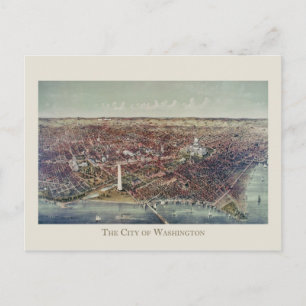 Vintage Print of Washington, D.C. Postcard