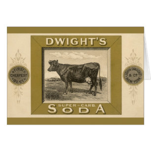 Vintage Product Label, Dwight's Bicarbonated Soda