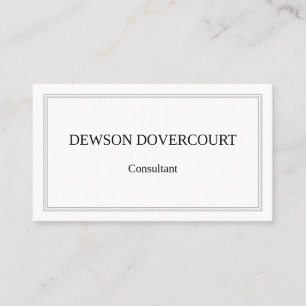 Vintage, Professional Business Card