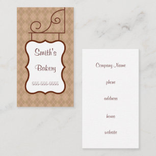 Vintage Professional Sign Business Cards