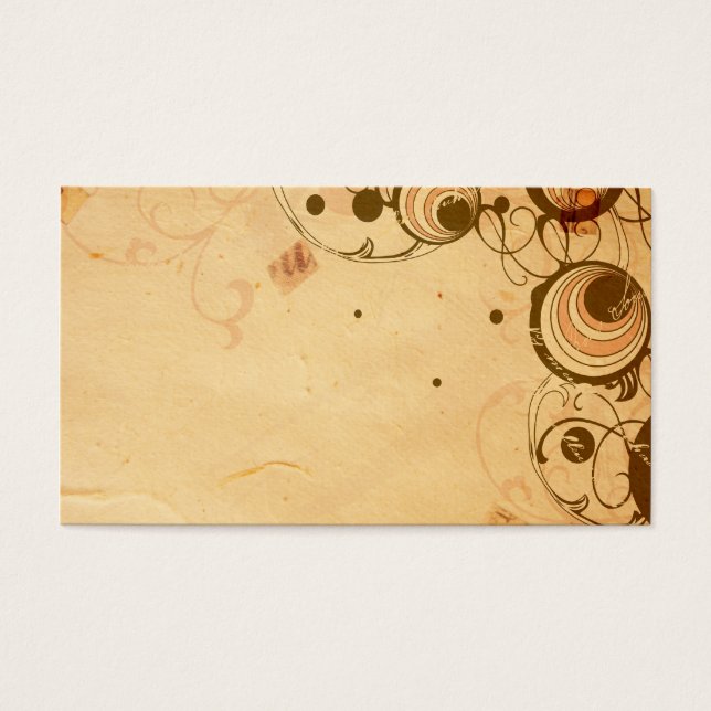 Vintage Profile Card (Front)