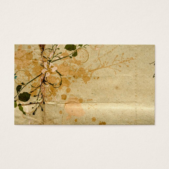 Vintage Profile Card (Front)