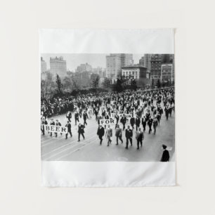 Vintage Prohibition Beer, We Want Beer Prohibition Tapestry