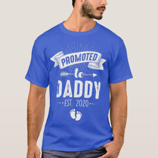 Vintage Promoted To Daddy Est 2020 Soon to be T-Shirt