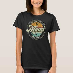 Vintage Promoted To Mami 2022 For New Mami First T T-Shirt