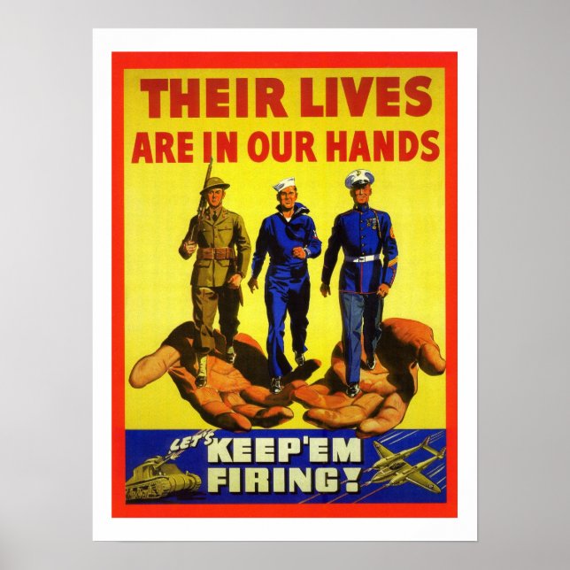 Vintage Propaganda Poster (Front)