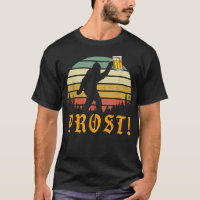 Vintage PROST! Bigfoot Yeti Drinking Beer German O