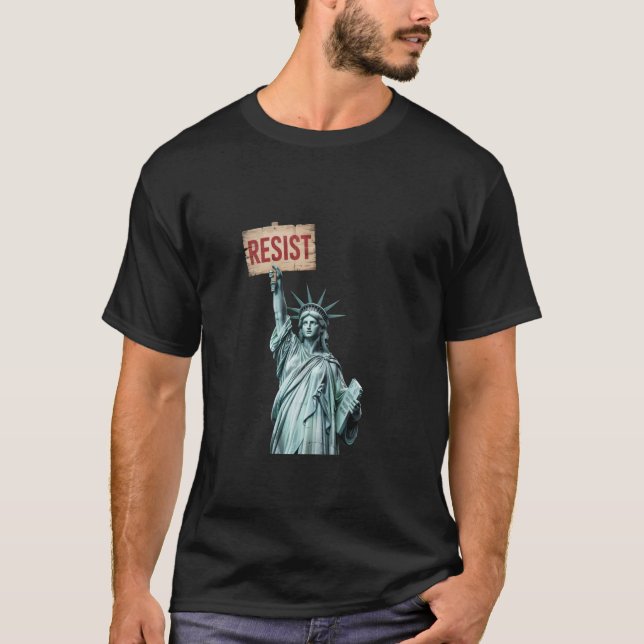 Vintage Protest Tariffs Funny Resist Design T-Shirt (Front)