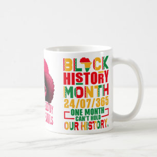 Vintage Proud Black Heritage Black History Month 2 Coffee Mug