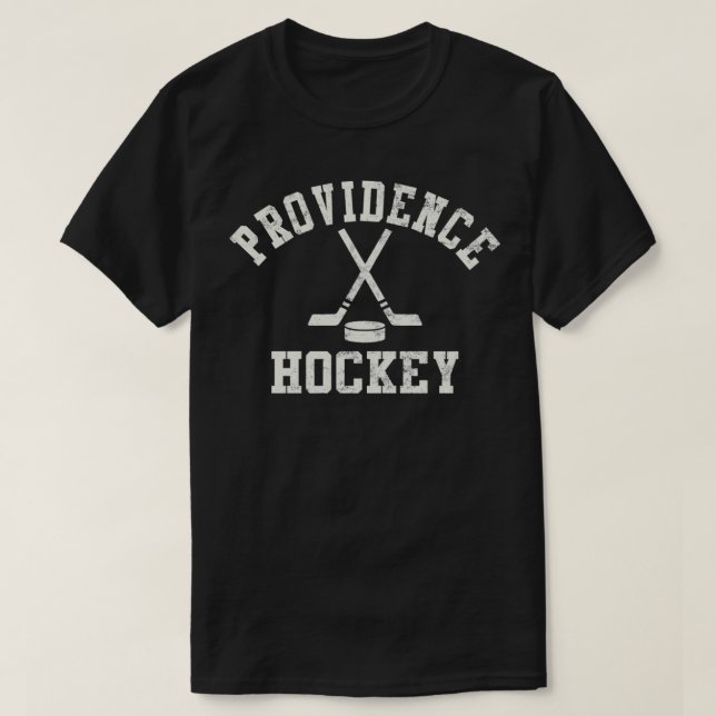Vintage Providence Hockey T-Shirt (Design Front)