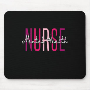 Vintage Psychiatric Mental Health Nurse Psych Nurs Mouse Mat