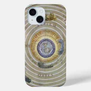 Vintage Ptolemaic Planisphere by Andreas Cellarius iPhone 15 Case