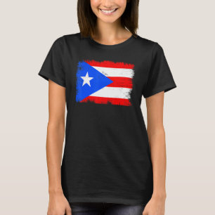 Vintage Puerto Rico Flag Puerto Rican Independence T-Shirt