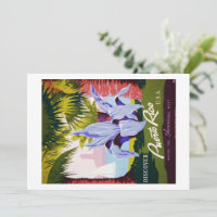 Vintage Puerto Rico Travel Tropical Customise