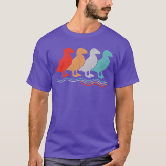 Vintage Puffin Bird Seabird Puffins family T-Shirt