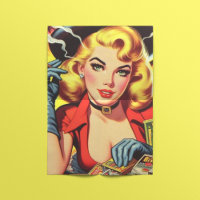Vintage Pulp Country Girl