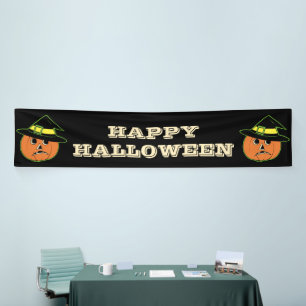 Vintage Pumpin Witch  Banner