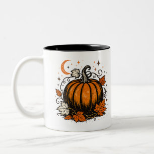 Vintage Pumpkin Coffee Mug Cosy Halloween Fall G