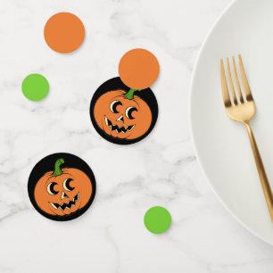 Vintage Pumpkin Confetti