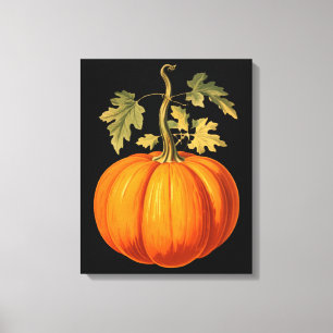 Vintage Pumpkin Print