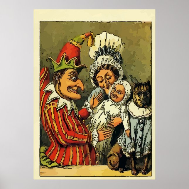 Vintage Punch and Judy Poster (Front)