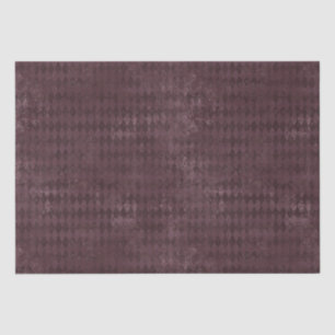 Vintage Purple Harlequin Pattern  Tissue Paper