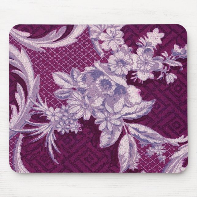 Vintage Purple Mousepad (Front)
