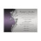 Vintage Purple Silver Black RSVP