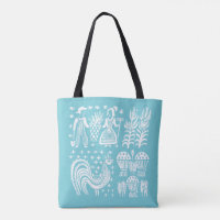 Vintage Pyrex Pattern - Butterprint Turquoise Blue
