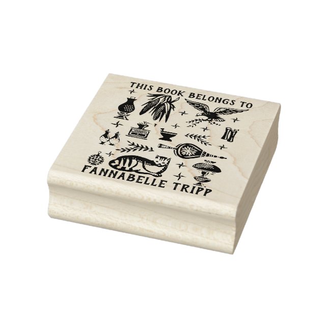 Vintage Pyrex Pattern - Early American (Colonial) Rubber Stamp (Stamp)