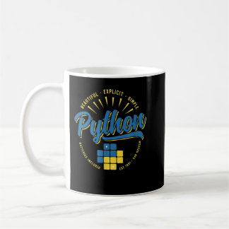 Vintage Python Programming Language Coffee Mug